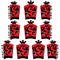 Big Dot of Happiness Karate Master - Table Decorations - Martial Arts Birthday Party Fold and Flare Centerpieces - 10 Count